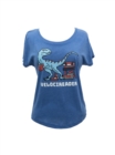 Velocireader Women's Relaxed Fit T-Shirt Small - Book
