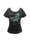 Penguin Horror: The Raven Women's Relaxed Fit T-Shirt Medium - Book