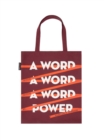 Margaret Atwood: A Word is Power Tote Bag - Book