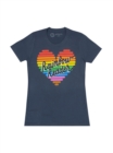 Rainbow Reader Women's Crew T-Shirt Medium - Book