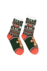 Eat, Read, & Be Merry Cozy Socks - Small - Book