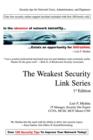 The Weakest Security Link Series : 1st Edition - Book