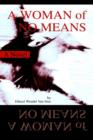A Woman of No Means - Book