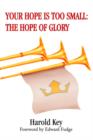 Your Hope Is Too Small : The Hope of Glory - Book
