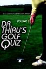 Dr. Thiru's Golf Quiz : Volume 1 - Book