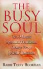 The Busy Soul : Ten-Minute Spiritual Workouts Drawn from Jewish Tradition - Book