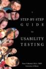 A Step-By-Step Guide to Usability Testing - Book