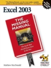 Excel 2003 the Missing Manual - Book