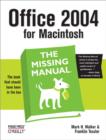 Office 2004 for Macintosh: The Missing Manual - eBook