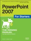 PowerPoint 2007 for Starters - Book