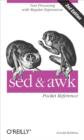 sed and awk Pocket Reference : Text Processing with Regular Expressions - eBook