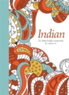 Indian: 20 Detachable Postcards to Colour in - Book