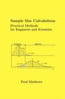 Sample Size Calculations : Practical Methods for Engineers and Scientists - Book