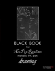 Black Book for NeoPopRealism Metallic INK pen Drawing - Book