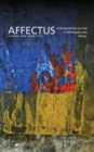 Affectus : Undergraduate Journal of Philosophy and Theory: volume 1 issue 1 - Book