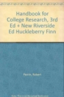 Handbook for College Research - Book