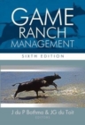 Game ranch management - Book