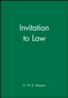 Invitation to Law - Book