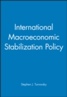 International Macroeconomic Stabilization Policy - Book
