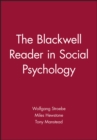 The Blackwell Reader in Social Psychology - Book