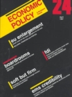 Economic Policy : A European Forum No. 24 - Book