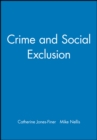 Crime and Social Exclusion - Book