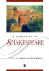 A Companion to Shakespeare - Book