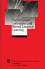 Form-Focused Instruction and Second Language Learning : Language Learning Monograph - Book
