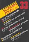 Economic Policy : A European Forum No. 33 - Book