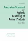 Australian Standard for the Hygienic Rendering of Animal Products - Book