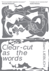 Clear-cut as the words - Book