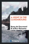 A Night in the Luxembourg - Book