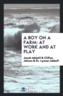 A Boy on a Farm : At Work and at Play - Book