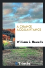 A Chance Acquaintance - Book