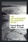 The Advancement of Learning, Book I - Book