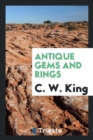Antique Gems and Rings - Book