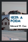 1829 : A Poem - Book