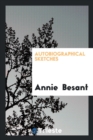 Autobiographical Sketches - Book