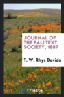 Journal of the Pali Text Society, 1887 - Book