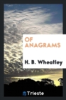 Of Anagrams - Book