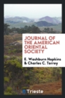 Journal of the American Oriental Society - Book