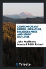 Contemporary British Literature, Bibliographies and Study Outlines - Book