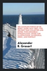 The Complete Poems of Dr. Henry More (1614-1687). for the First Time Collected and Edited : With Memorial-Introduction, Notes and Illustrations, Glossarial Index, and Portrait - Book