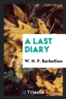A Last Diary - Book