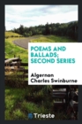 Poems and Ballads; Second Series - Book
