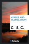 Verses and Translation - Book