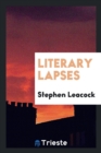 Literary Lapses - Book