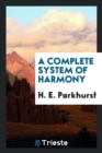 A Complete System of Harmony - Book