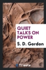 Quiet Talks on Power - Book