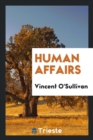 Human Affairs - Book